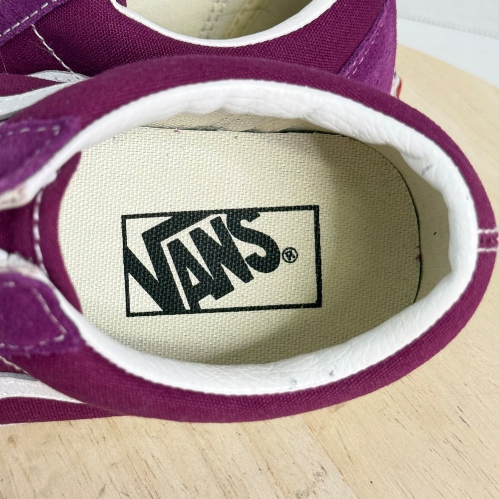Vans Old Skool Men's Sneakers Color Theory Dark Purple Skater Low-Top Shoes Sz 7 - Picture 15 of 16